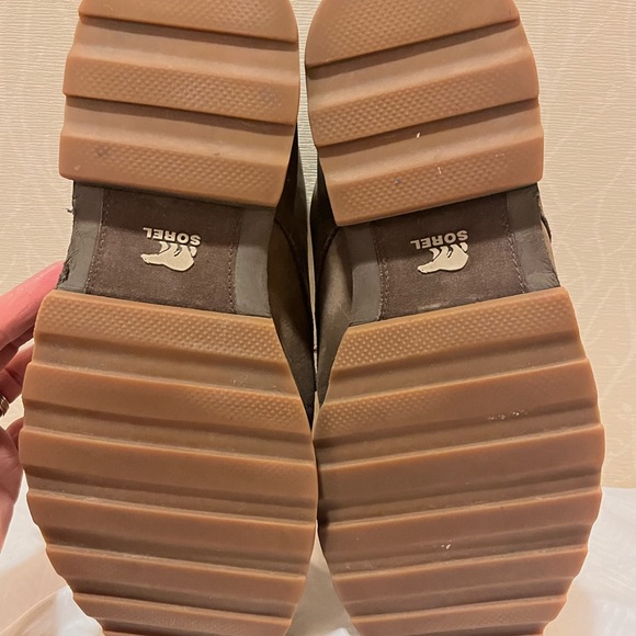 Sorel Brown Leather Ankle Boots - Picture 10 of 12